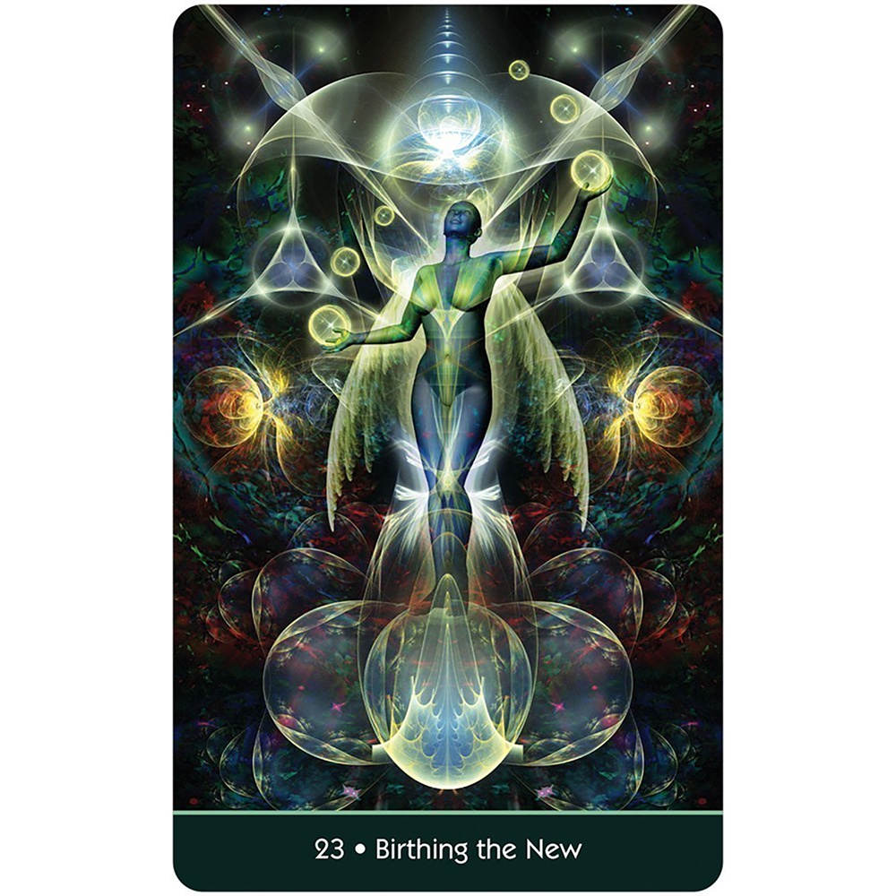 Bộ bài Visions of the Soul Meditation and Portal Cards 39 Lá Bài E111