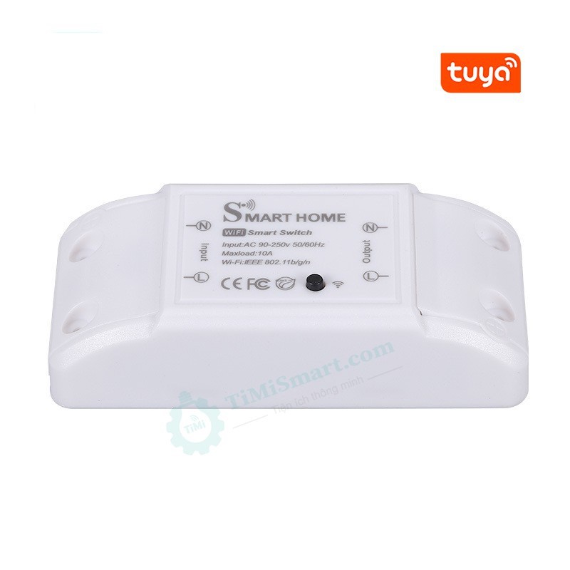 Công Tắc Wifi Điều Khiển Từ Xa Tuya Smart Basic (Tốt hơn sonoff basic)