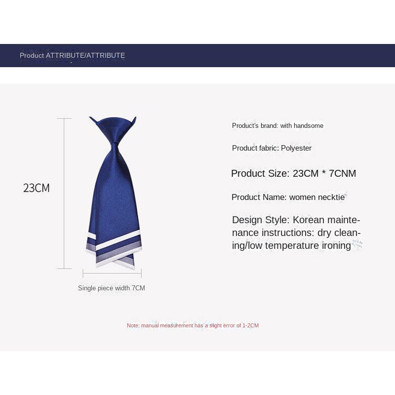 Cà Vạt Thời Trang Công Sở Thanh Lịch Cho Nữ