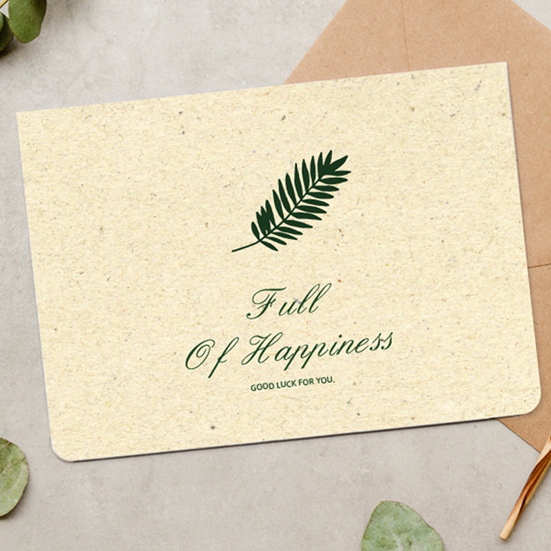 Set 6 Thiệp Chúc Mừng Năm Mới Phong Cách Retro Thẻ