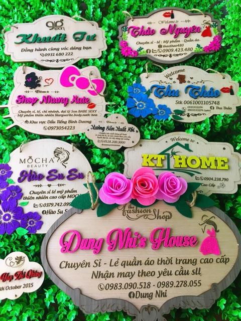 Bảng gỗ tên shop chụp ảnh kabi | BigBuy360 - bigbuy360.vn