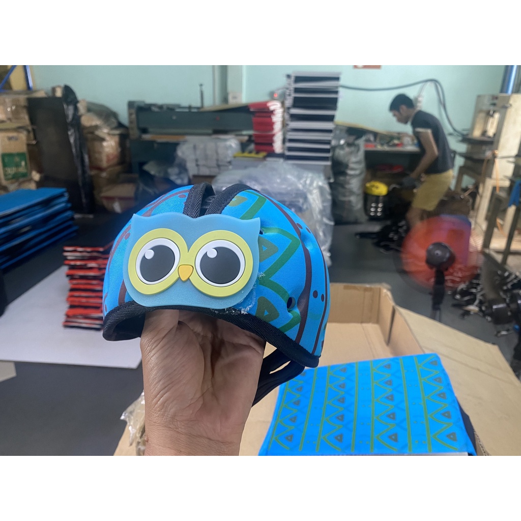 Mũ bảo hiểm bảo vệ đầu trẻ em 6-18 tháng MUMGUARD hình thú  có hộp chính hãng