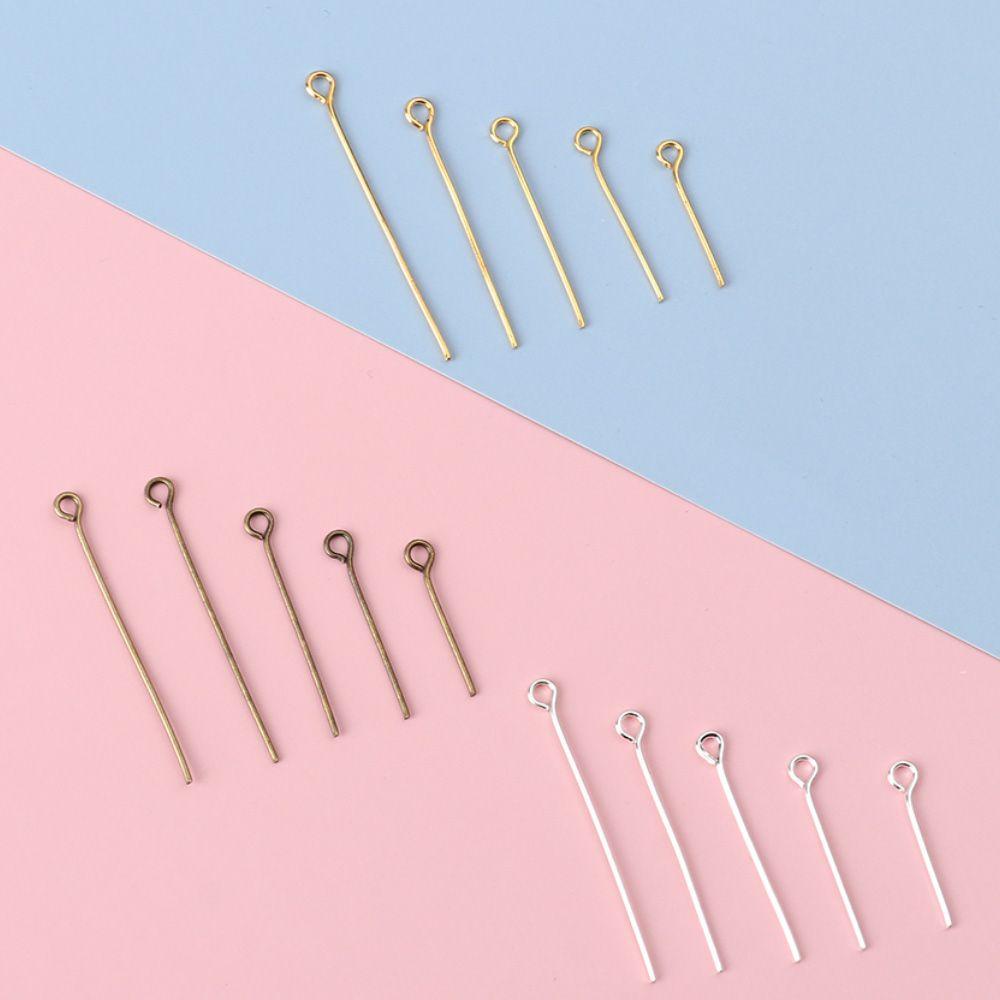 Bộ 200 Kim Xỏ Hạt Làm Bông Tai DIY Tiện Dụng