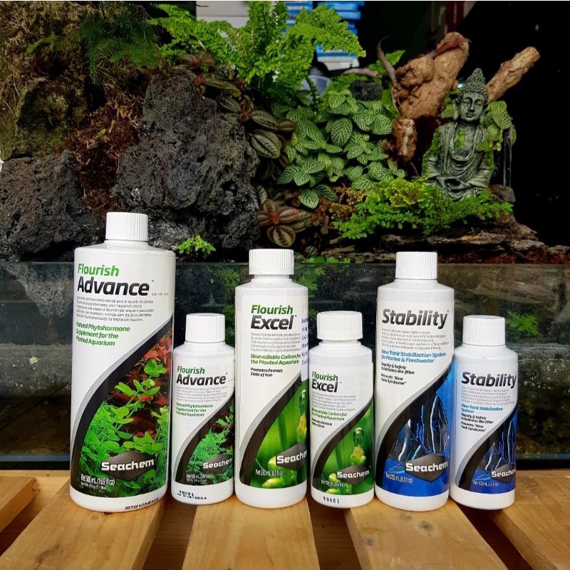 Xử lí nước Seachem(Prime, Sability, Excel, Advance, Flourish, Clarity )