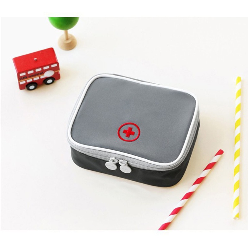 Túi đựng thuốc/ dụng cụ sơ cứu khẩn cấp xách tay thích hợp cho cắm trại/ chơi thể thao ngoài trời