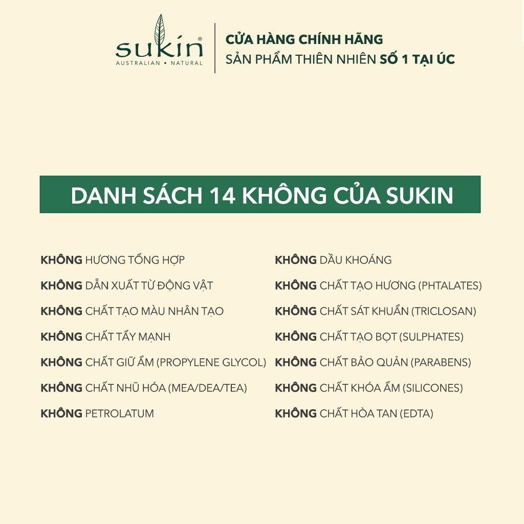 Kem mắt giảm quầng thâm Sukin Brightening Illuminating Eye Gel 15ml