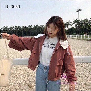 Áo khoác dù 2 lớp form rộng