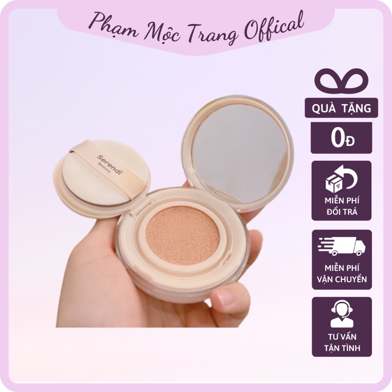 Cushion Pha Lê - Biến Hoá 1 Làn Da Căng Bóng, Rạng Rỡ, Trắng Hồng, Mướt Mịn Suốt 48h