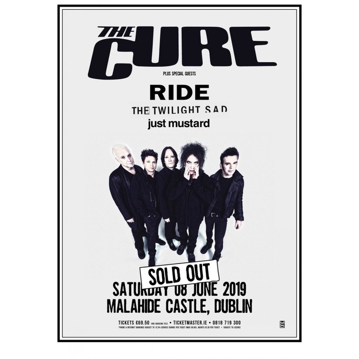 Áp Phích Dán Tường Hình Ngôi Sao Âm Nhạc The Cure Rock Trang Trí Nhà Cửa