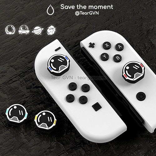 Bọc Analog họa tiết Spaceman (IINE) cho Joy-con Nintendo Switch / Lite