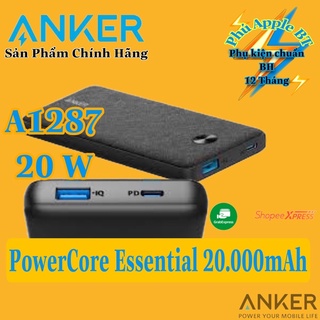 (New full box)PIN DỰ PHÒNG ANKER POWERCORE ESSENTIAL 20.000MAH POWER DELIVERY – A1287
