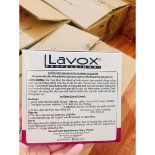 Thuốc duỗi tóc Lavox tím 1000ML ✖️2 hủ
