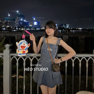 Váy Yếm Jean Xòe Hèo Studio (Ảnh Thật + Video)
