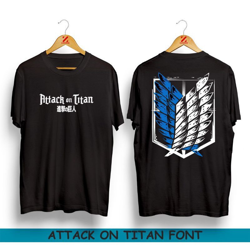 SALE 🔥 Áo Phông anime Attack On Titan mẫu mới cực chât