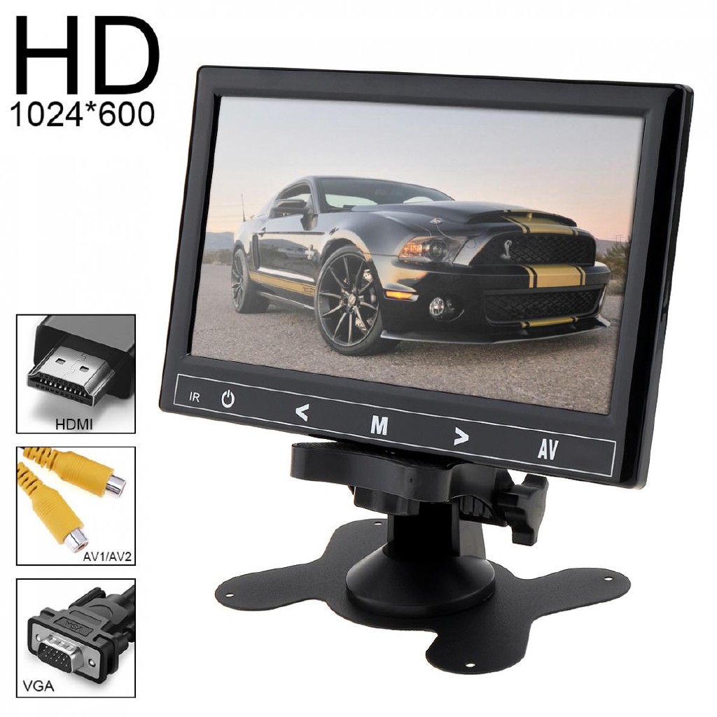 Màn Hình LCD 7 Inch HDMI VGA - LCD 7 inch 2021.