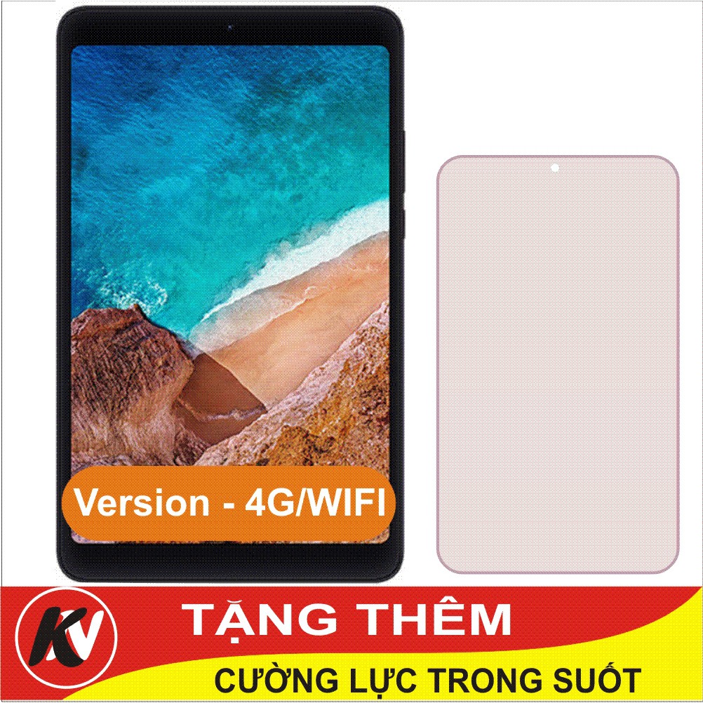 [Mã ELMT6M giảm 5% đơn 6TR] Máy tính bảng Xiaomi Mi pad 4 64GB 4GB - (Phiên bản 4G/Wifi) - nhập khẩu + Cường lực