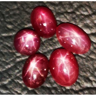 Nhẫn Đính Đá Ruby Đỏ Tự Nhiên 6 Kiểu