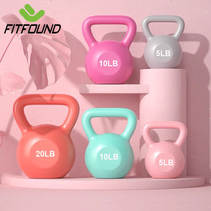KETTLEBEL - 5LB~2.3KG Tạ Bình Vôi,Tạ Ấm,Tạ Quai Xách, Tạ Chuông Tập Gym Tập Mông Đùi