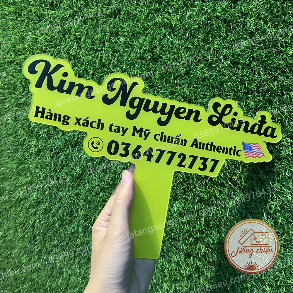 Hastag cầm tay, đạo cụ chụp hình chuyên nghiệp cho các shop bán hàng online, chất liệu mica