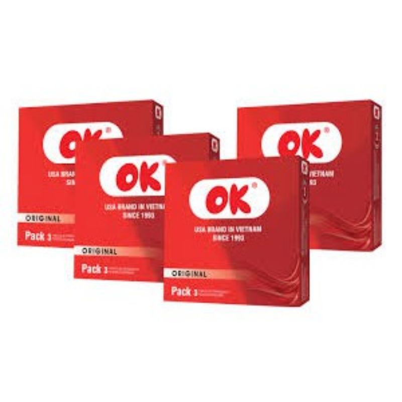Bao cao su OK hộp 3 cái