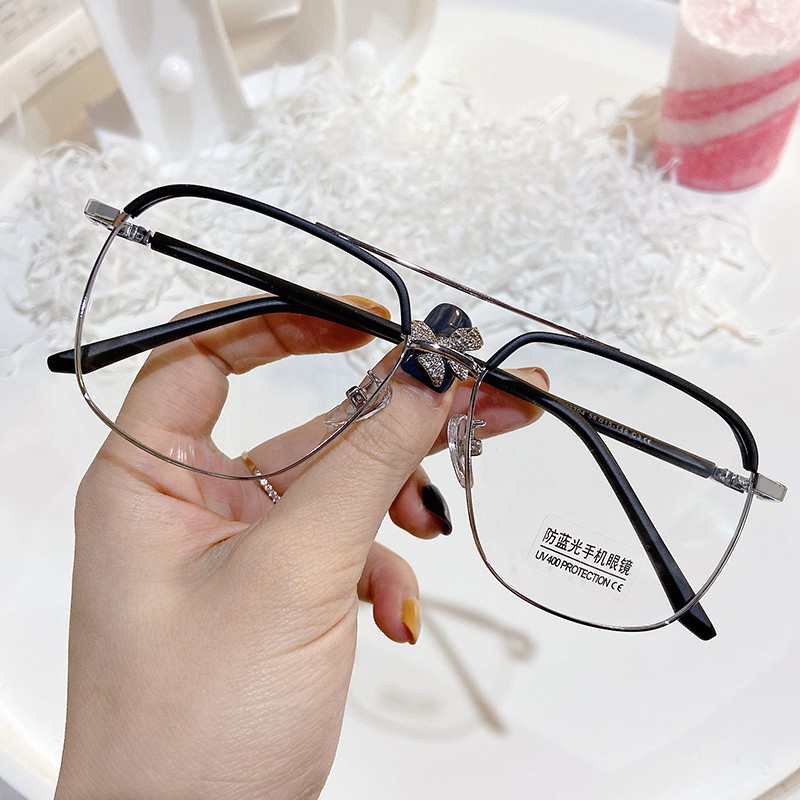 Kính Mát Thời Trang Chống Ánh Sáng Xanh Phong Cách Retro Jz2304 | BigBuy360 - bigbuy360.vn