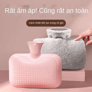 Em bé ấm áp⊕❃Bình nước nóng sang trọng, bơm nước ấm bụng, ấm eo, ấm tay dễ thương, ủ ấm cho bé gái bằng túi nước ấm nhỏ