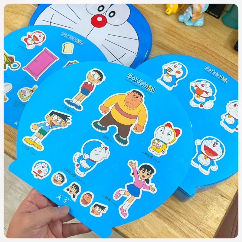 Bánh trung thu Doraemon làm quà biếu tại Nguyễn Gia group Cao Đạt Quận 5