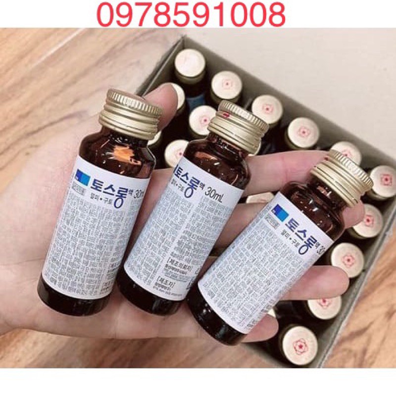 (RẺ NHẤT SÀN) Nước uống chống say tàu xe Hàn Quốc - TOSLONG SOL 30ml