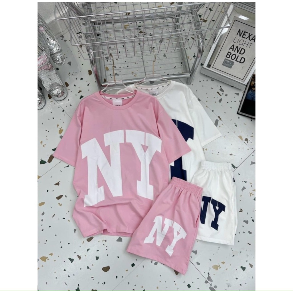 Set đồ bộ nữ mặc nhà chất liệu vải thun cotton 100% 40-65kg, BNMN