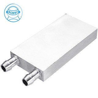 Aluminum Liquid-Water Cooling Block Computer Radiator for Pc and Laptop Cpu Silver Heat Sink System