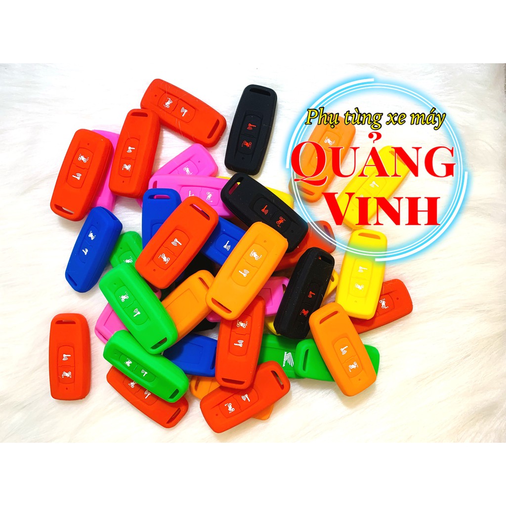 Cao su vỏ Silicone bọc chìa khoá remote smartkey xe Honda Vision 2021
