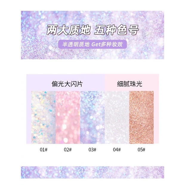 Gel Nhũ Mắt CACE Aurora Liqid Eyeshadow