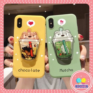 Ốp iphone - Ốp lưng Gấu nước chảy trơn 5s/6/6s/6plus/6s plus/7/8/7plus/8plus/x/xs/xs max/11/11pro max  G4-2