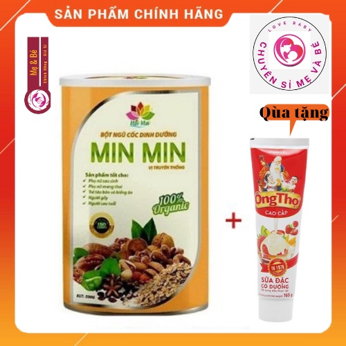 Ngũ Cốc Lợi Sữa Min Min 500gr - Bột Ngũ Cốc Lợi Sữa MinMin