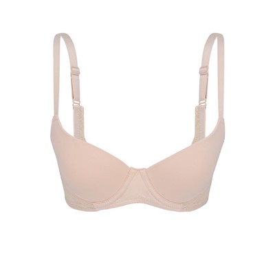 Áo lót nữ HMTmoda G09-69004, cúp xéo, có gọng, bản lưng phối ren, mút mỏng