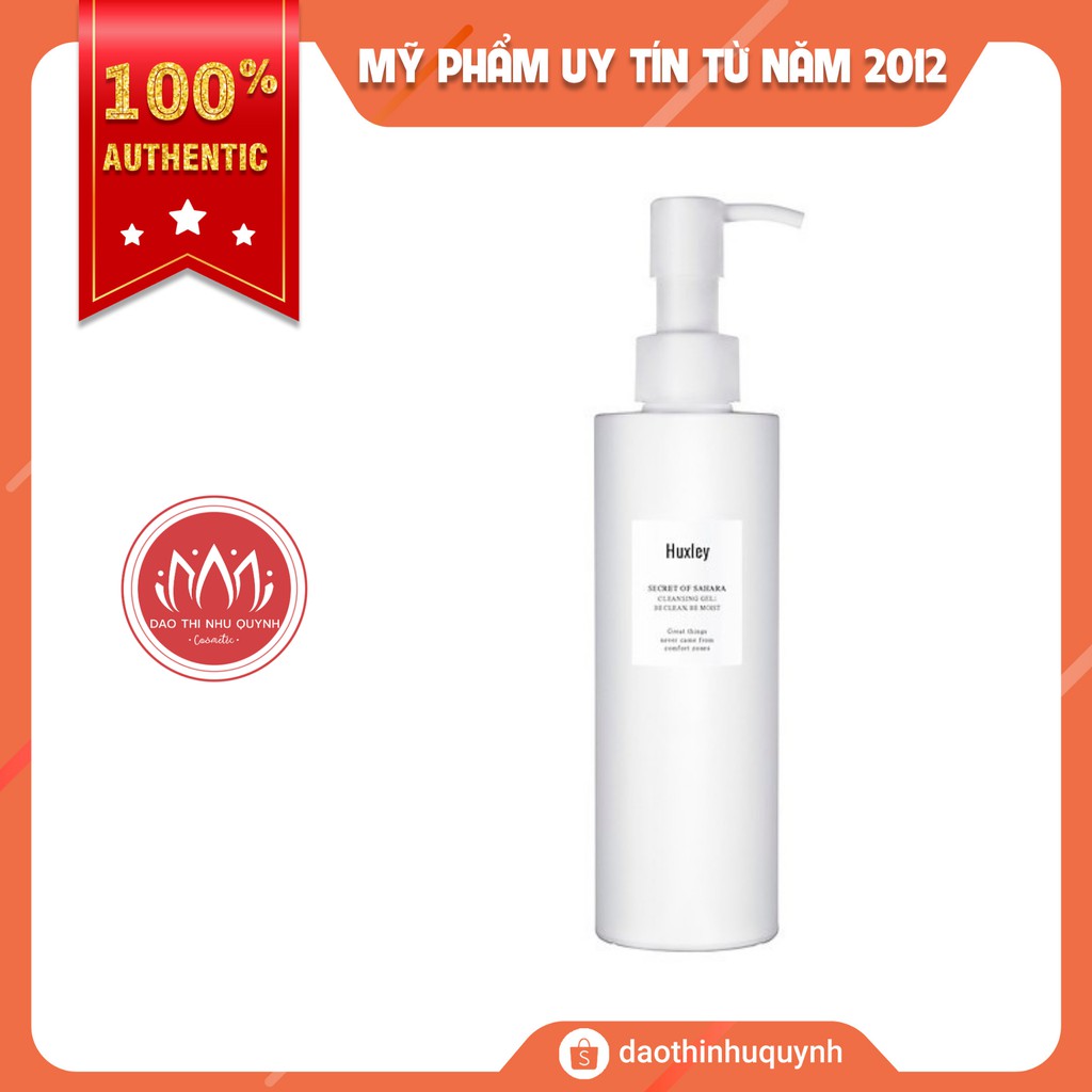 Sữa Rửa Mặt Cấp Ẩm Huxley Cleansing Gel 200ml