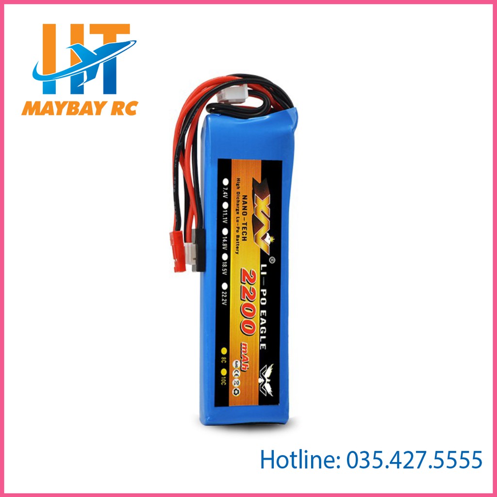 Pin tx 3s2200 8C, thích hợp cho tay devo, at9,10...
