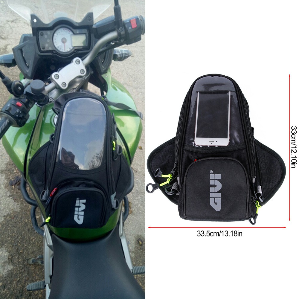 TÚI HÍT BÌNH XĂNG GIVI EA 106B&MOTOCENTRIC ĐỰNG ĐIỆN THOẠI CẢM ỨNG CHỐNG NƯỚC CÓ TỪ TÍNH NAM CHÂM MẠNH MẼ