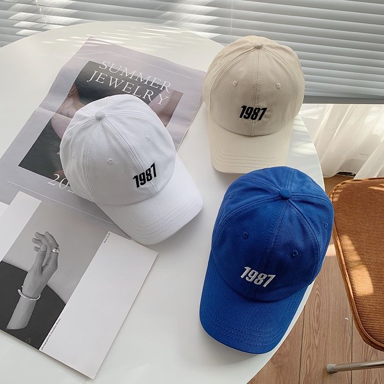 Mũ lưỡi trai mềm số 1987 chống nắng thời trang ngọt ngào cho nữ