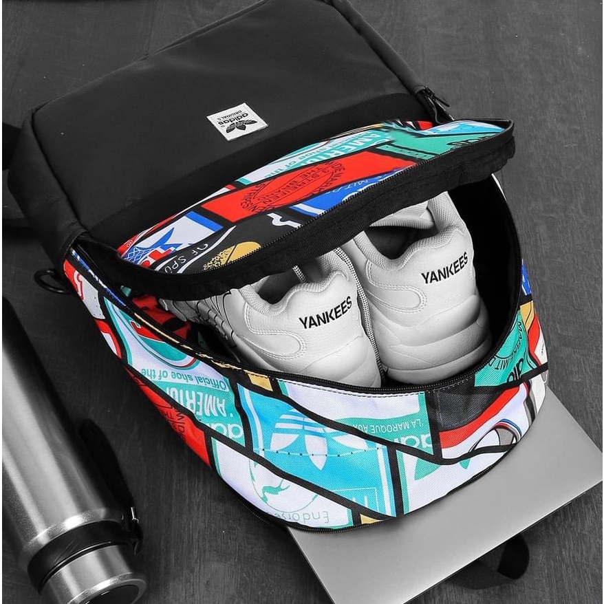 Balo Adi.das Balo Đi Học Đẹp Nam Nữ Thể Thao Chống Nước Có Ngăn Laptop Bảo Hành Trọn Đời Khóa Kéo Đường May