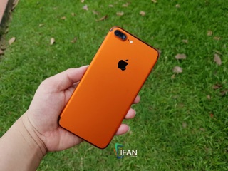 Skin Dán Iphone Màu Cam