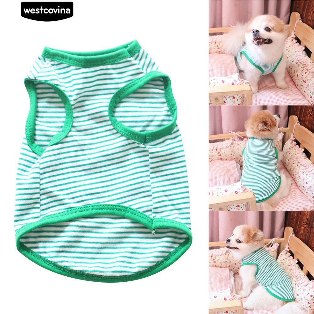 Áo Kẻ Sọc Mềm Mại Cho Thú Cưng