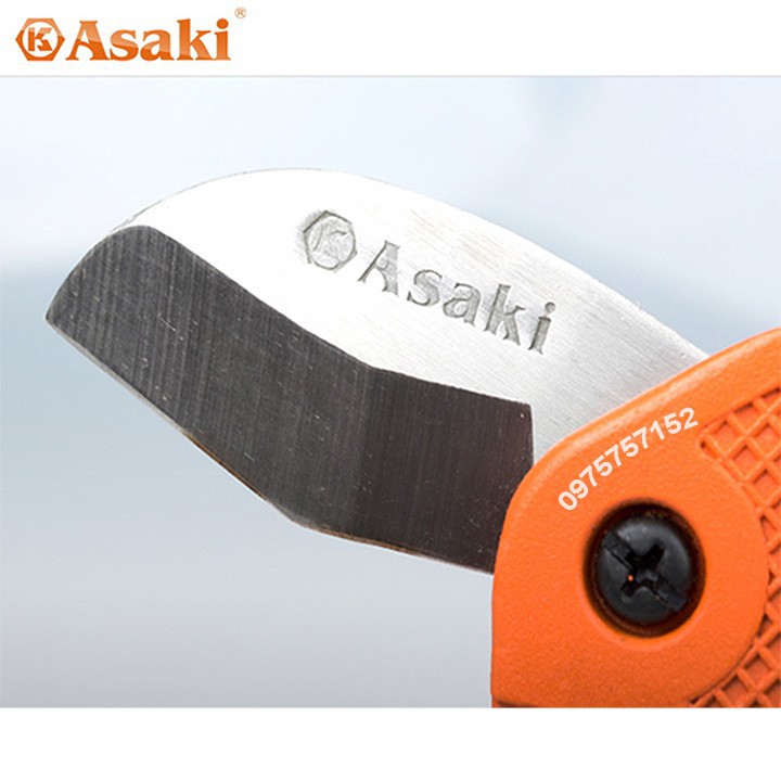 Kéo cắt ống nhựa PVC, PPR, PE Asaki AK-0081 42mm (Tiêu chuẩn) giocongcu