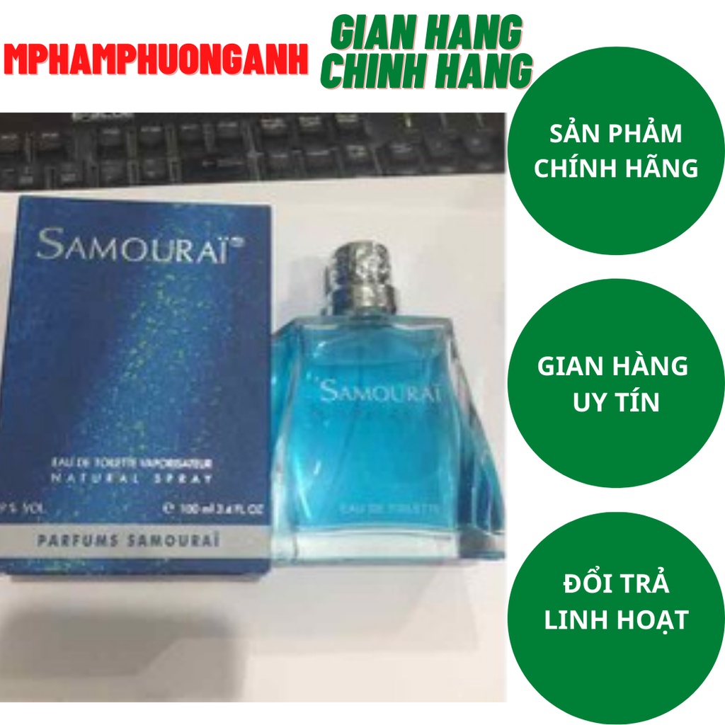 Nước Hoa Nam Samourai Nhật 100ml