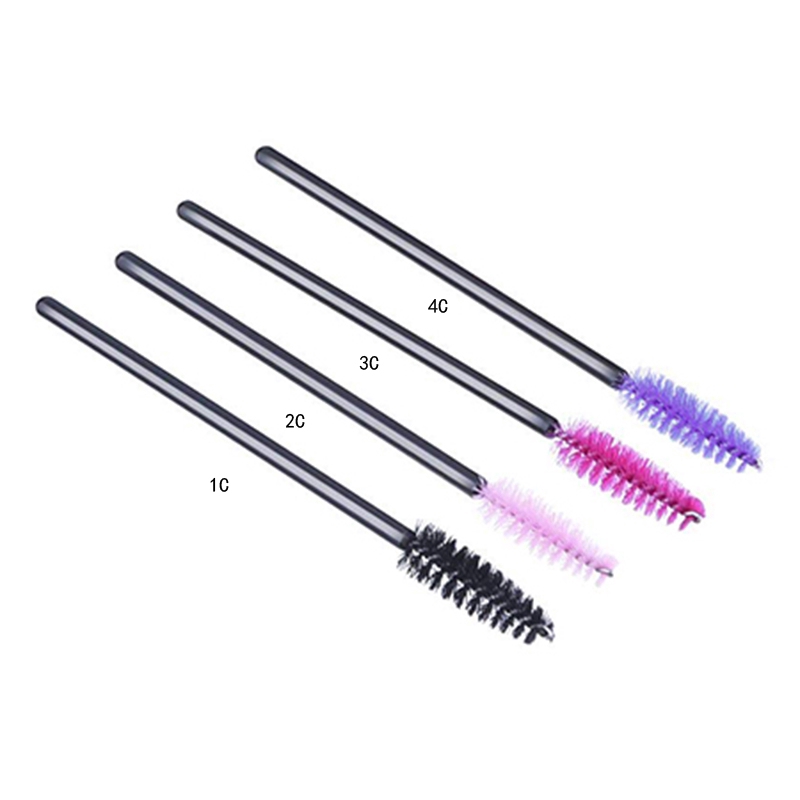[Hàng mới về] Set 50 cọ chải mascara trang điểm mi dùng 1 lần tiện dụng