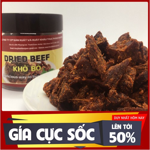 BÒ KHÔ VIÊN HỘP 200GR {GIÁ SỐC}, BÒ KHÔ XUẤT KHẨU HẢO HẠNG, CAM KẾT THỊT BÒ THẬT 100%, CÓ CHỨNG NHẬN VSATTP | BigBuy360 - bigbuy360.vn