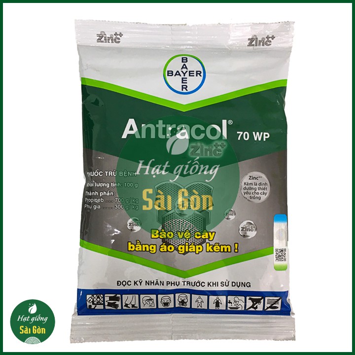 Thuốc Phòng Nấm Bệnh Antracol 70WP Dùng Cho Cây Trồng