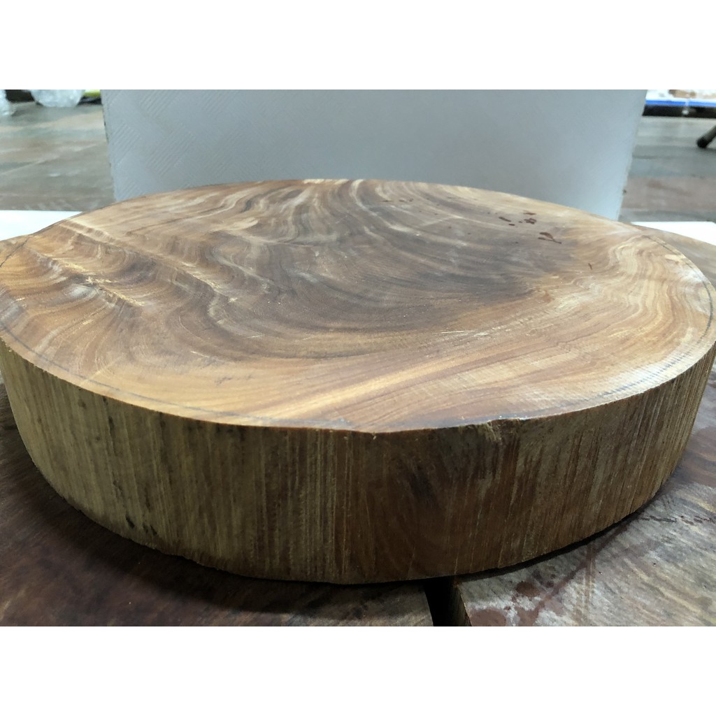 Thớt Gỗ Nghiến D24cm Dày4cm