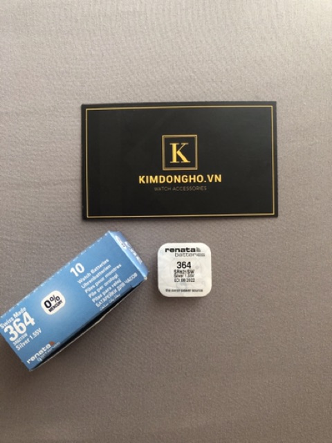 Viên pin đồng hồ Renata 621 chính hãng Thụy Sĩ SR621SW 364 vỉ 1 viên ảnh thật có bảo hành