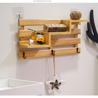 🔥𝐇𝐎𝐓 𝐃𝐄𝐀𝐋🔥Kệ Gỗ Để Đồ Decor Hiện Đại Trang Trí Tường MQ-059